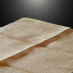 Blue Stripe Top Burlap Hessian Cloth