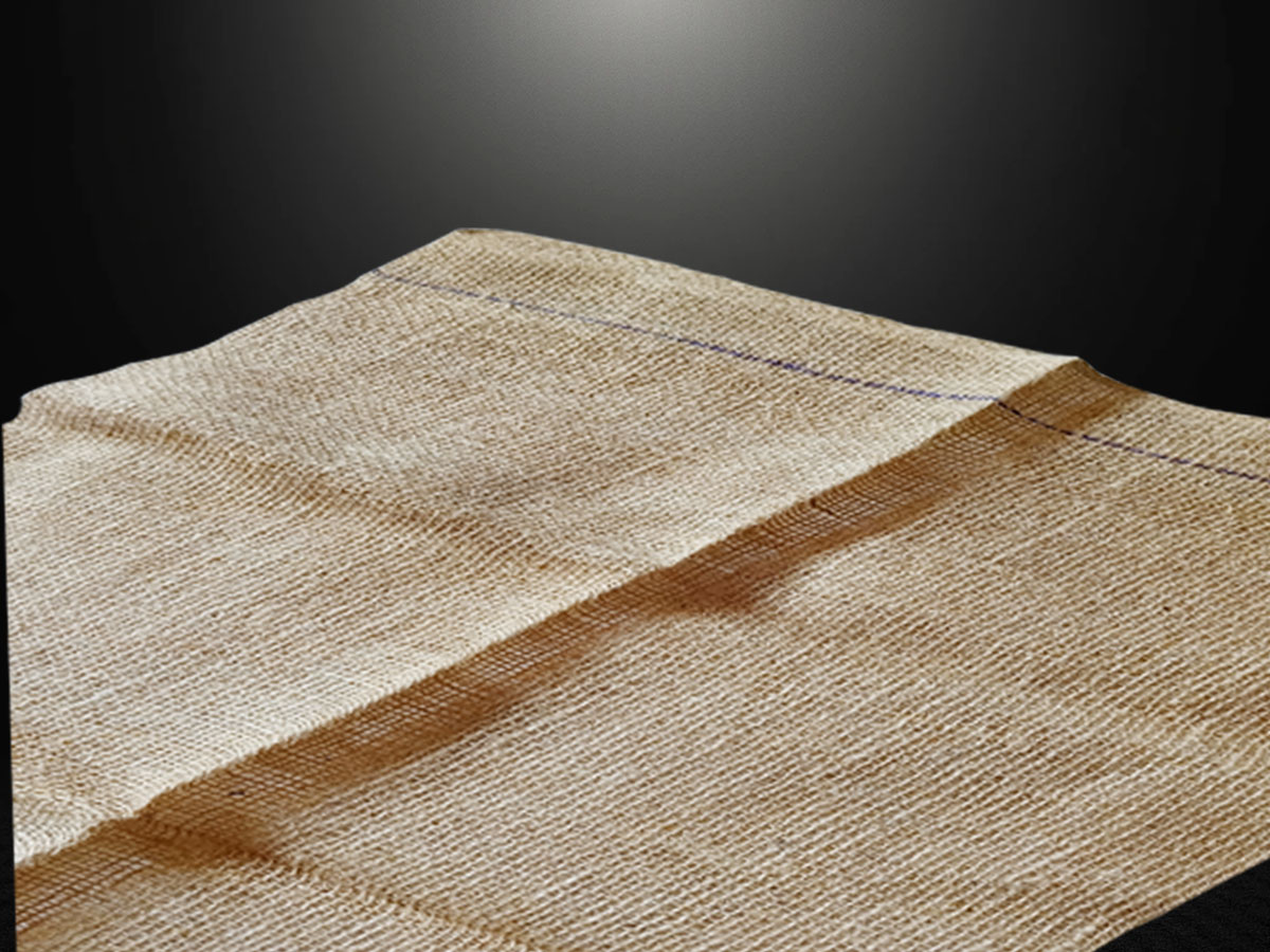 Blue Stripe Top Burlap Hessian Cloth