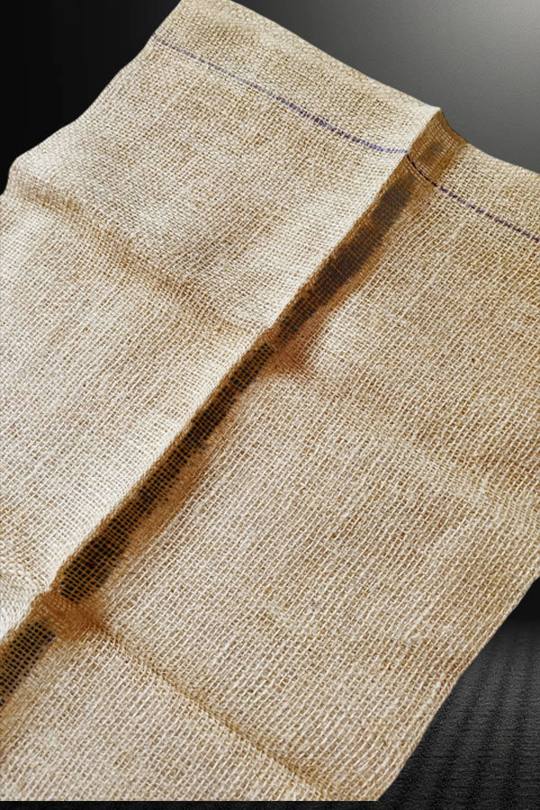 Blue Stripe Top Burlap Hessian Cloth